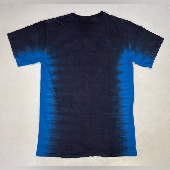 Universal Studios Jurassic Park Ride Graphic T-shirt Women Small Blue Tie Dye - Picture 3 of 5